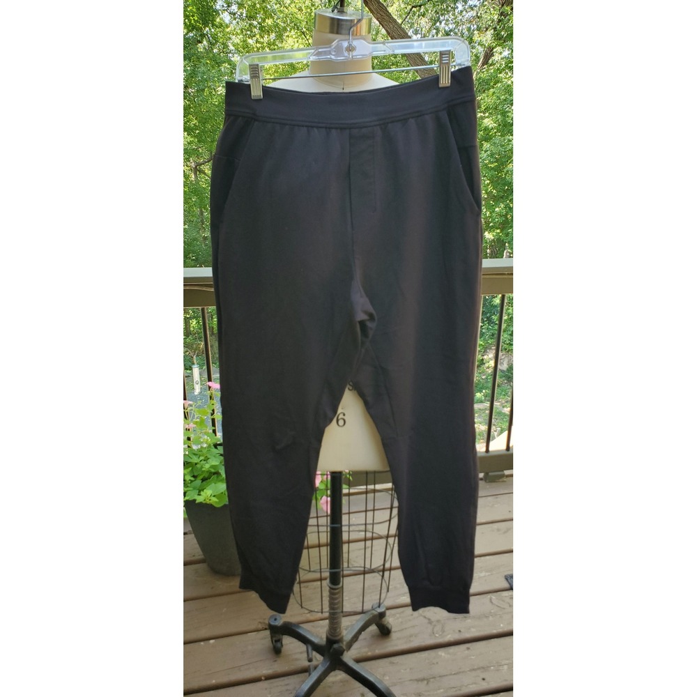 Lululemon ABC Jogger Mens Medium Black Warpstreme Tapered Pants M5570S